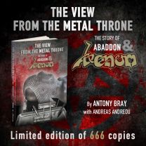 The View From The Metal Throne - The Story Of Abaddon And Venom BOOK