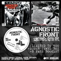 Agnostic Front - Something's gotta give CD (2021RP, superjewelbox, lim 500)