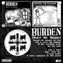 Burden - Under The Banner CD (lim 300, Super Jewel Box, 9 rare tracks) PRE-ORDER 9TH OF MAY