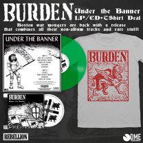 Burden - Under The Banner LP/CD + SHIRT DEAL, PRE-ORDER 9TH OF MAY
