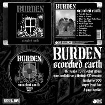 Burden - Scorched Earth CD (lim 300, super jewel box) PRE-ORDER 9TH OF MAY