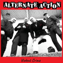 Alternate Action - Violent crime 12" (lim 1000, 2 clrs, silkscreened B side)