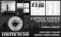 Crown Court - Capital offence LP (2020RP, lim 500, splatter, heavy & glossy jacket) 