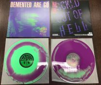 Demented Are Go - Kicked Out Of Hell LP (2019RP, Lim 500, green/purple swirl) 