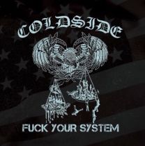 Coldside - Fuck your system LP (lim 1000, 3 clrs download card)  
