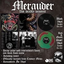 Merauder - Five Deadly Venoms LP (2025RP, Lim 500, 2clrs) PRE-ORDER 27/06