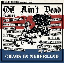 v/a - Oi! Ain't Dead vol. 8 - Chaos In Nederland CD (lim 500, 20 page booklet) 