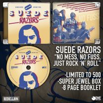 Suede Razors - No Mess, No Fuss, Just Rock 'N' Roll CD (lim 500, super jewel box) 